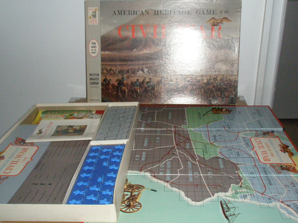"CIVIL WAR" BOARD GAME FROM AMERICAN HERITAGE FOR SALE Flickr