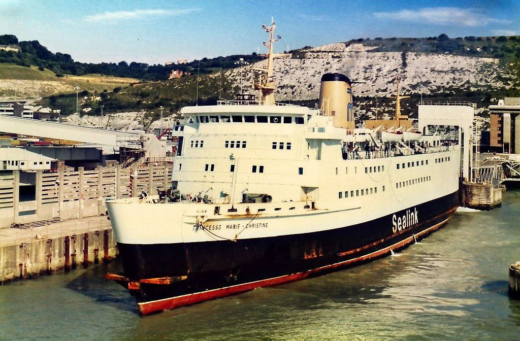 A Belgian Ferry at Dover Harbour This ship was launched by… Flickr