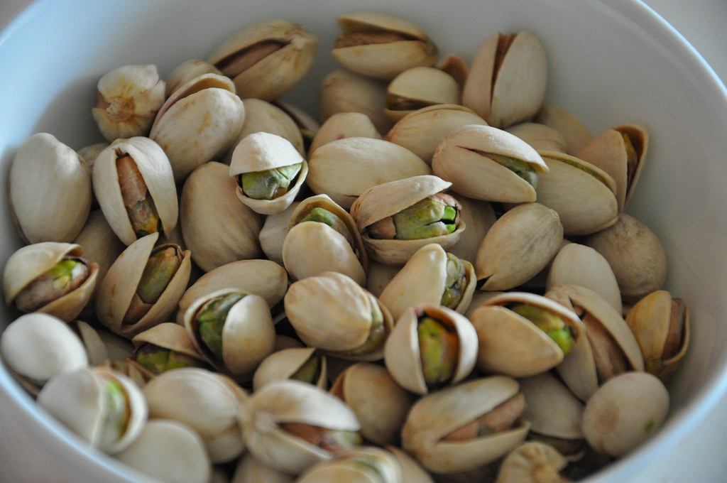 California pistachios Natural greendyed pistachios that m… Flickr