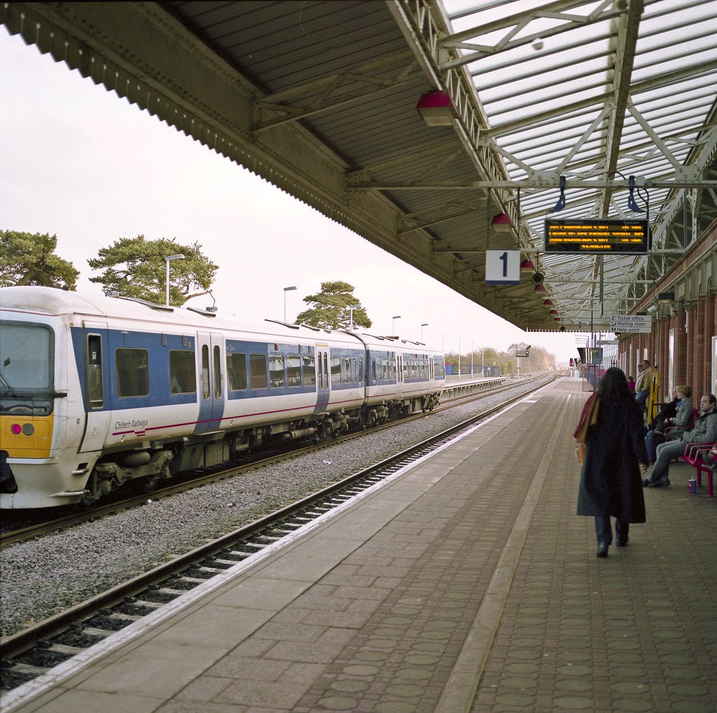 Bicester Village (III) The train station is really quaint.… Flickr