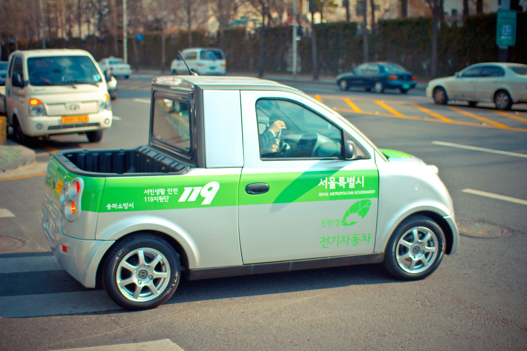Korean Electric Car Bangidong, Seoul See where this pictu… Flickr