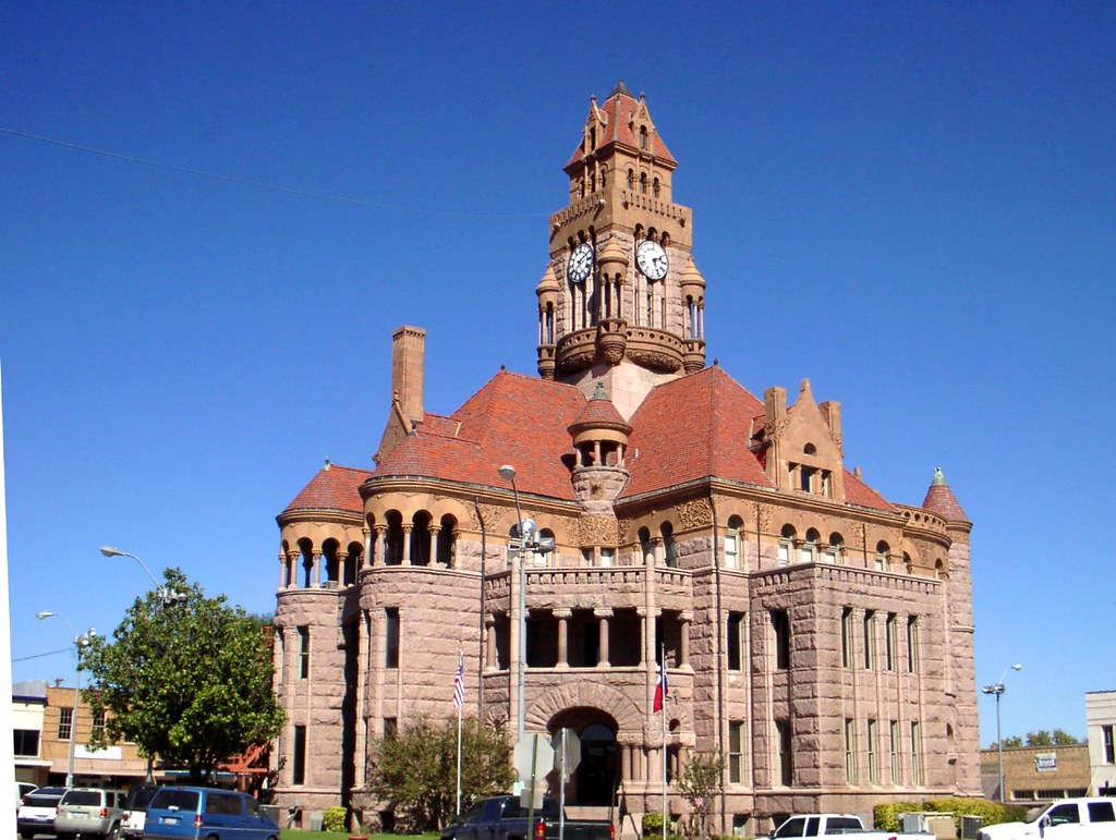 Wise County TX Courthouse Decatur TX 23 Oct 2003 Flickr