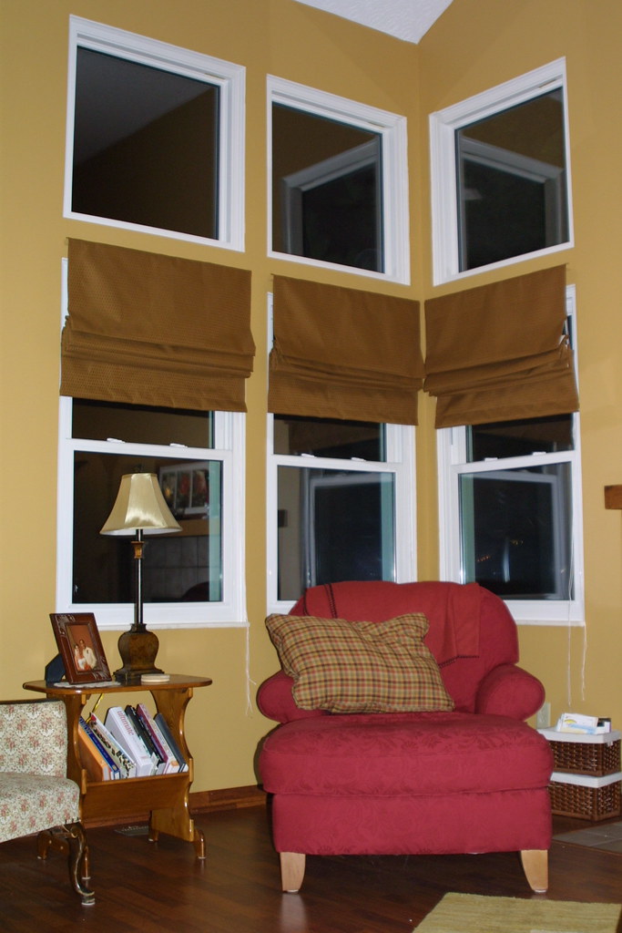 Roman Shades for the living room These shades will block o… Flickr