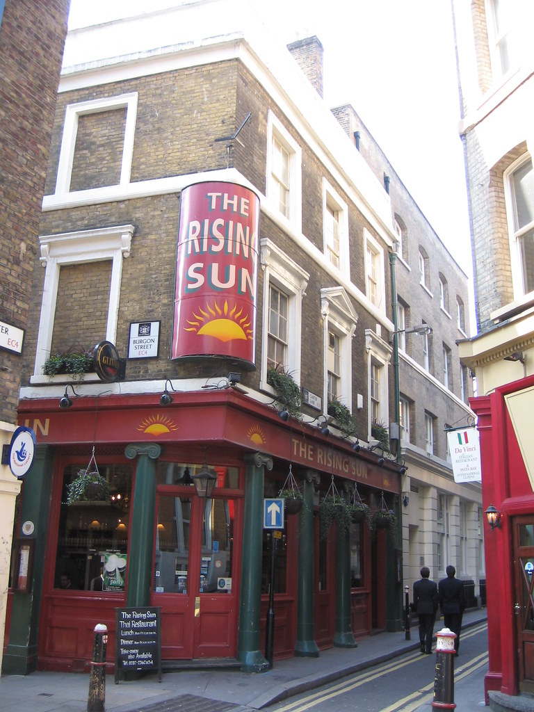 Rising Sun, Carter Lane elyob Flickr