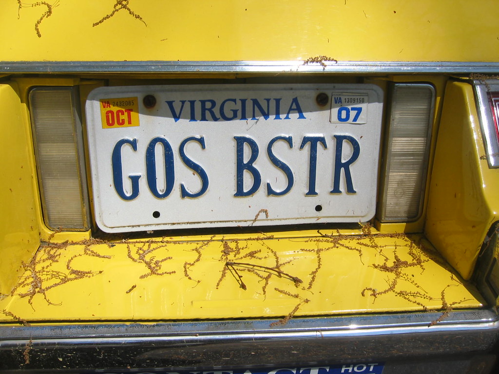 Vanity Plate Virginia Taken 4/15/2006 in Newport News, V… Flickr