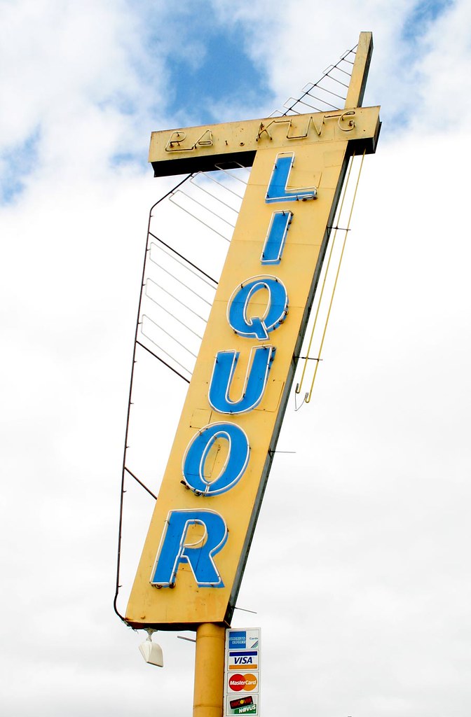 Blue & Gold Liquor El Cajon Blvd. near Euclid Allan Ferguson Flickr
