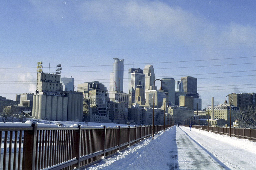 Minneapolis Winter The Minneapolis Skyline in winter, from… Flickr