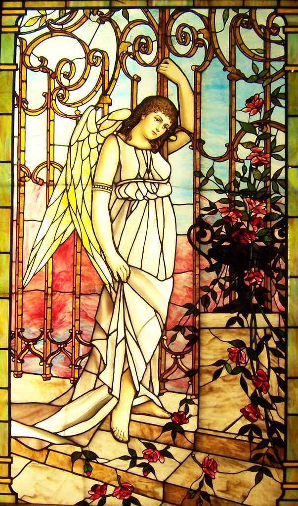 Smith Museum of Stained Glass Angel 2 Stained glass window… Flickr
