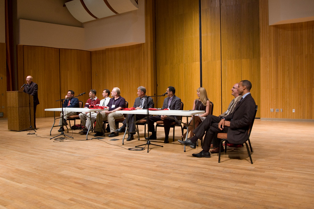 Music Panel (left to right Music Department Chair Michae… Flickr