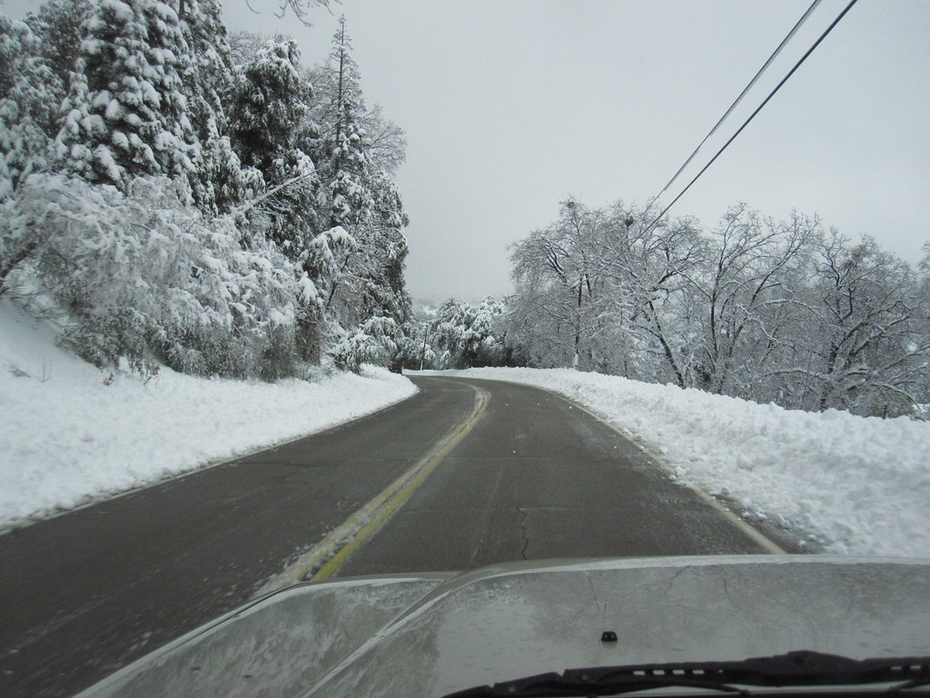 Snow Driving Nate Harris Road Palomar Mountain, Julian Cal… Flickr