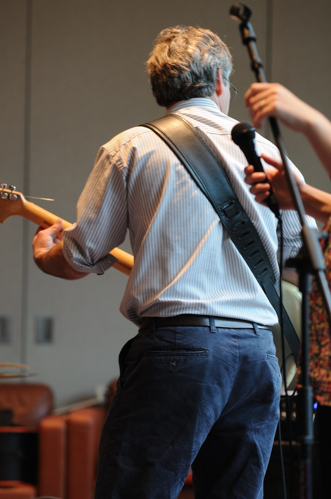 David Culler playing guitar from behind CC0 waiver To the… Flickr