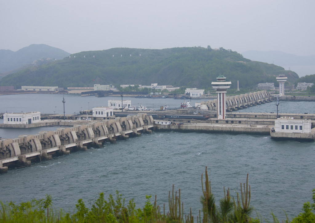West Sea Barrage North Korea The Nampho Dam or West Sea … Flickr