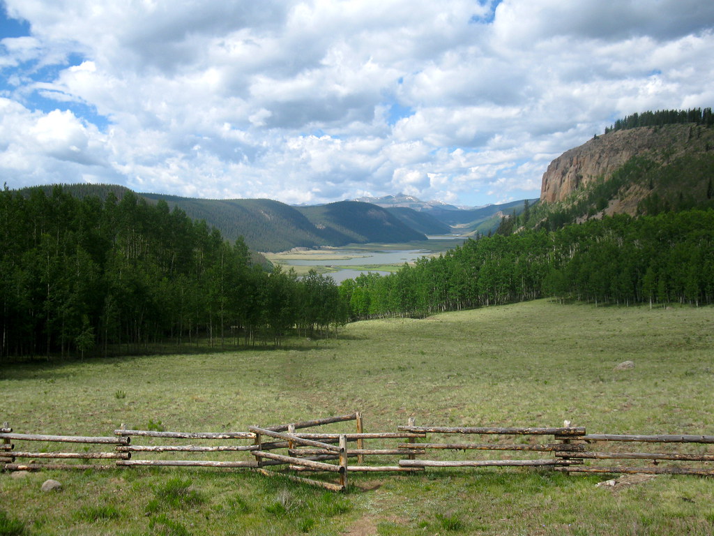 Colorado Property Line Fence Colorado scenery Karen Mayer Flickr