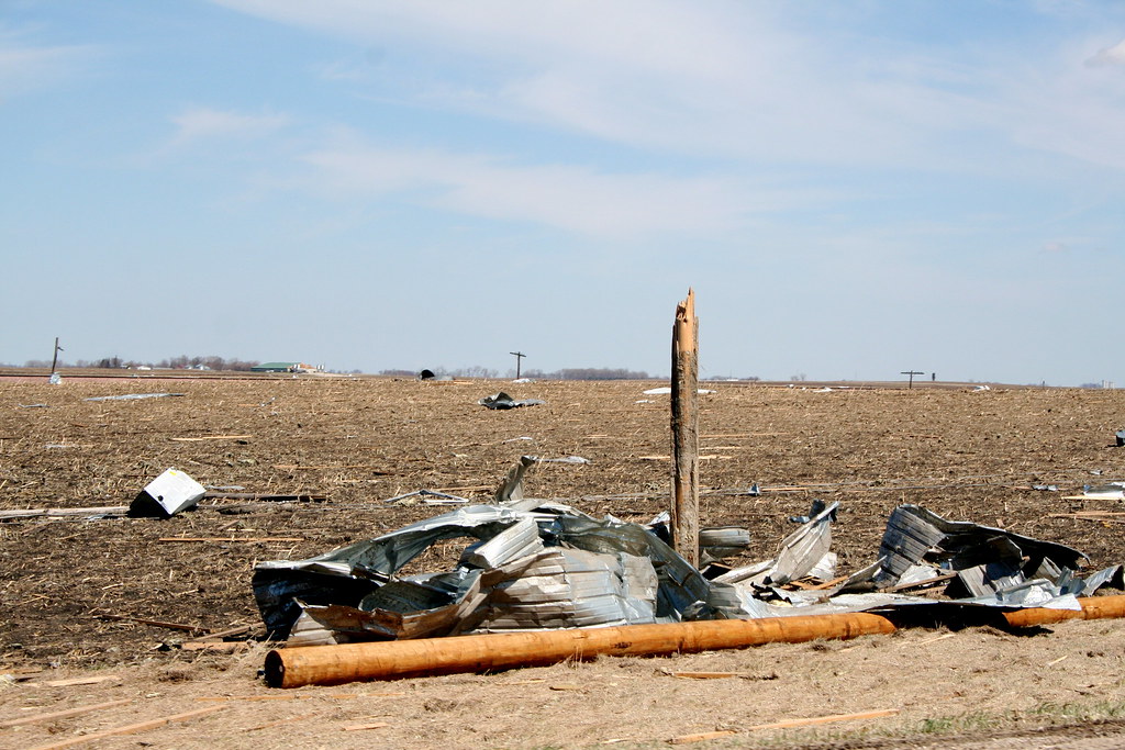 Fonda tornado damage 7 near Fonda, Iowa April, 2011 Flickr