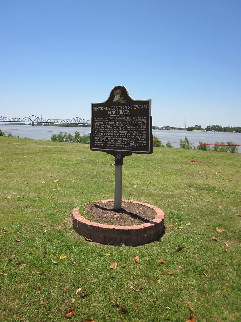 P.B.S. Pinchback P.B.S. Pinchback marker at Southern Unive… Flickr