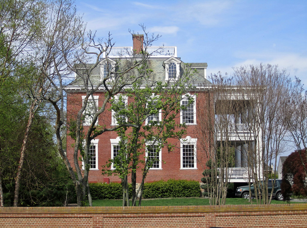 Widehall, mansion in Chestertown, Maryland, side … Flickr