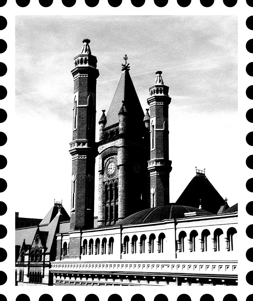 Plum St Temple/City Hall Cincinnati City Hall as seen thro… Flickr