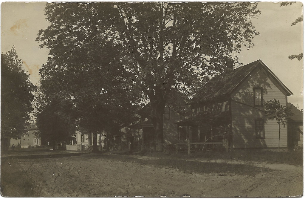 SE Rockwood MI RPPC 1911 VERY RARE Rockwood Village Street… Flickr