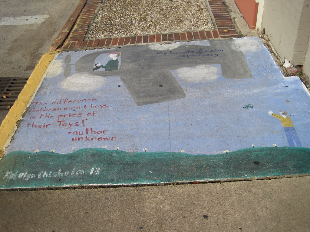 Sidewalk Art, Lake Charles, LA Lake Charles, Louisiana has… Flickr