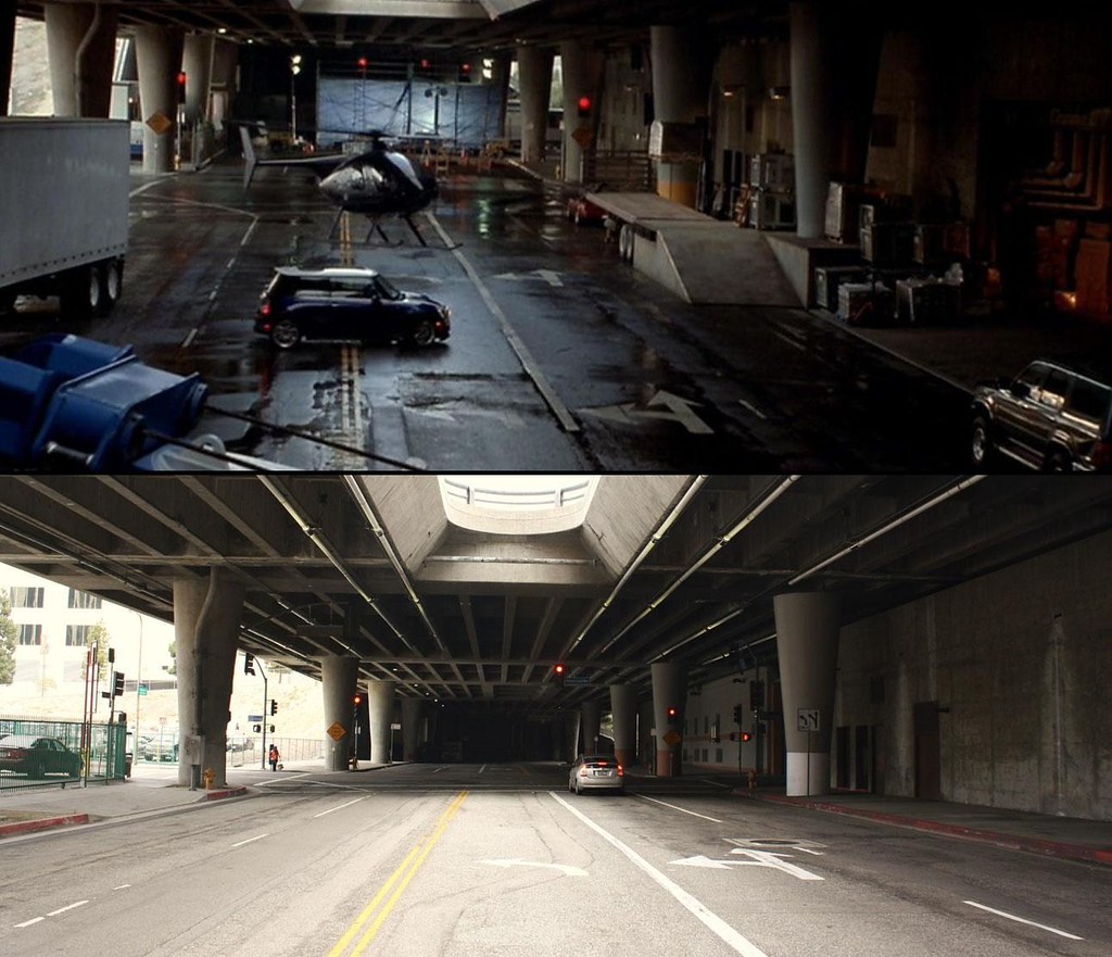 The Italian Job Lower Grand Ave in Downtown Los Angeles is… Flickr