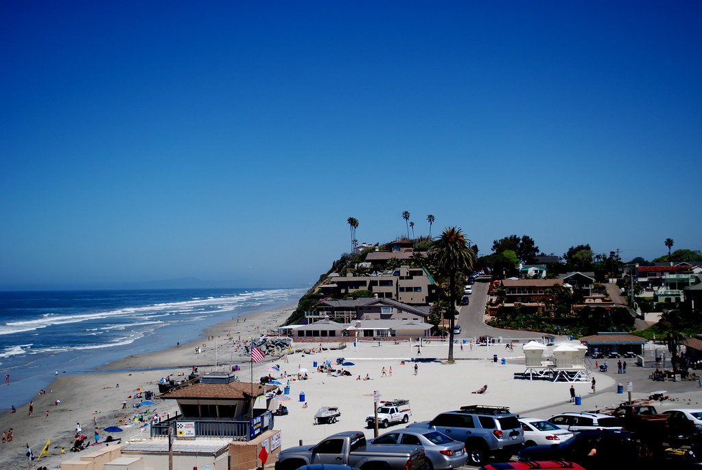 View Looking North Moonlight Beach, Encinitas CA Moonligh… Flickr