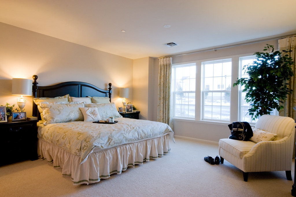 Model Home Master Bedroom (Alternative View) Taken in a … Flickr