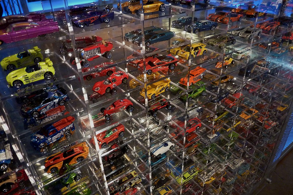 Collection of Hot Wheels cars at Peterson Automotive Museu… Flickr