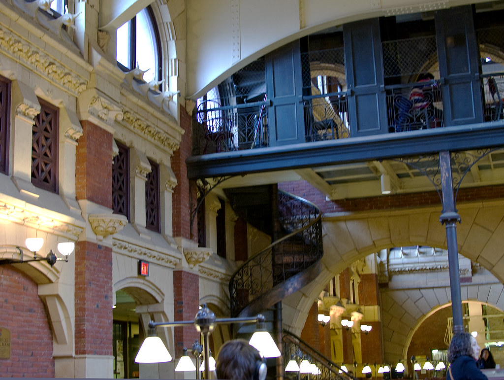 Reading Room Library UPenn Ned Fielden Flickr