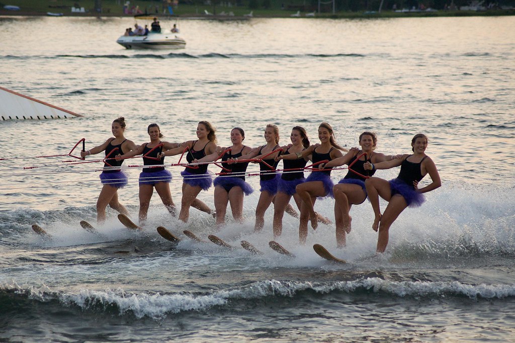 MinAquaBats Water Ski Show Minocqua, WI Mike Murray Flickr