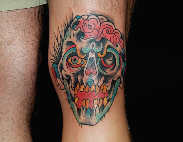 zombie tatuaje hecho en windhorse tattoo. sao paulo 2011. … Flickr