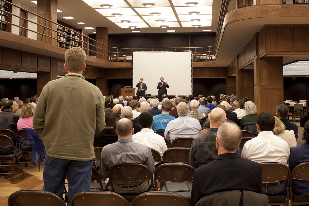 Michael Chesser and Matt Sunseri anwser questions at the L… Flickr