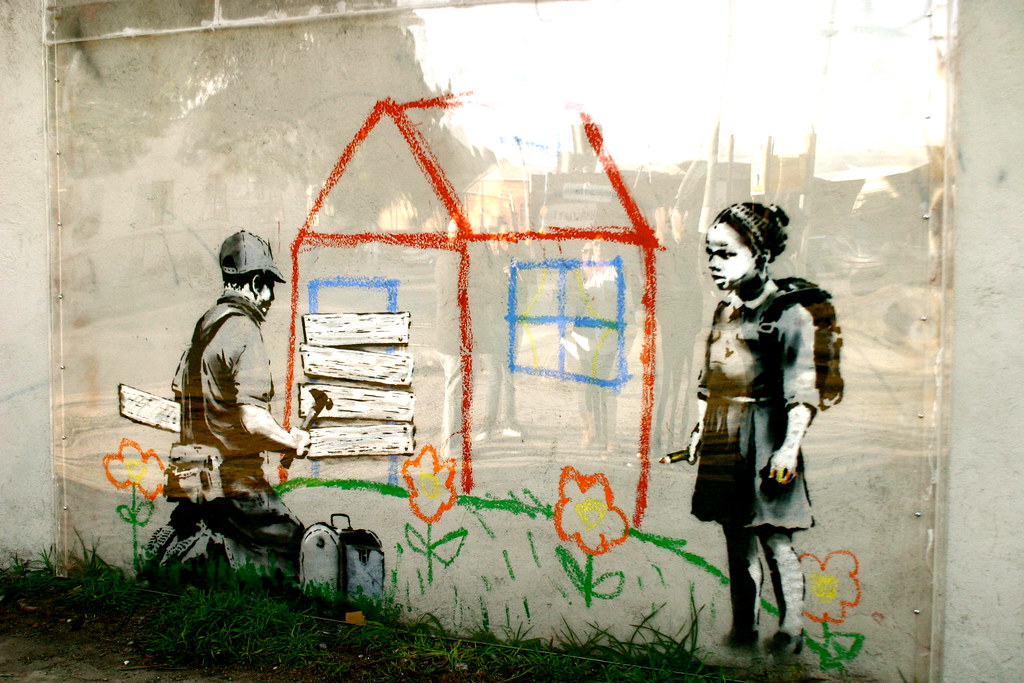 banksy foreclosure, off washington TheGabo_M Flickr