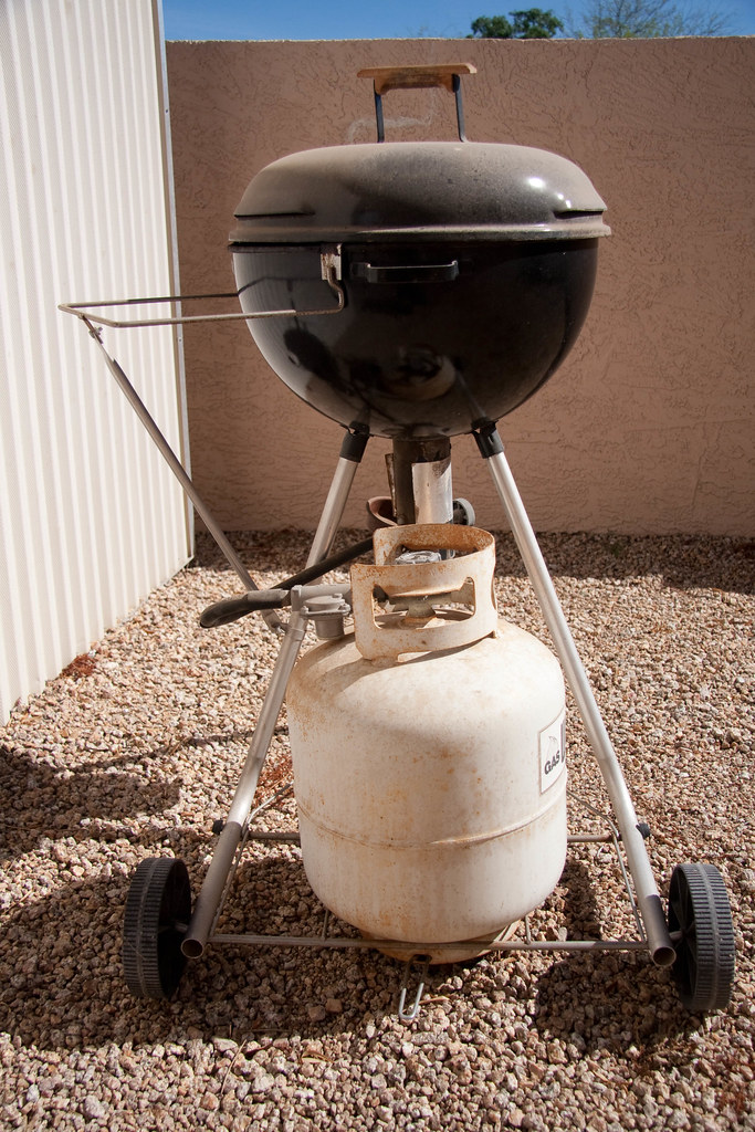 er's 1970 Gas Barbeque Kettle Side My Uncle's 1970 er… Flickr