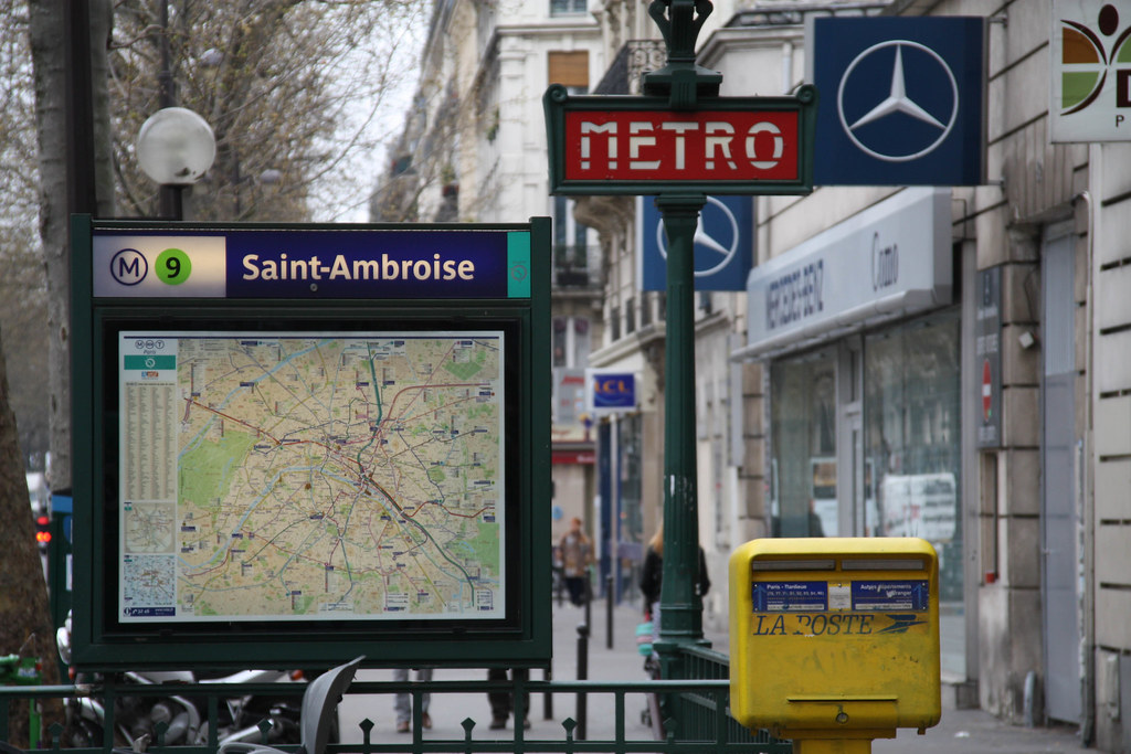 Saint Ambroise Station Paris Frederic Arquier Flickr