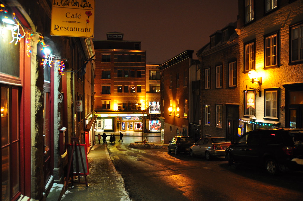 rue SainteUrsule, VieuxQuébec Ville de Québec abdallahh Flickr