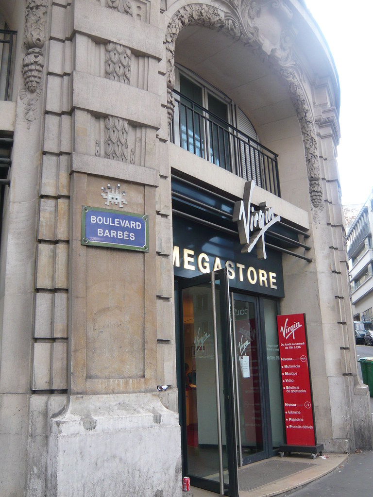 Space Invaders (Copycat) Paris Boulevard Barbes (75018