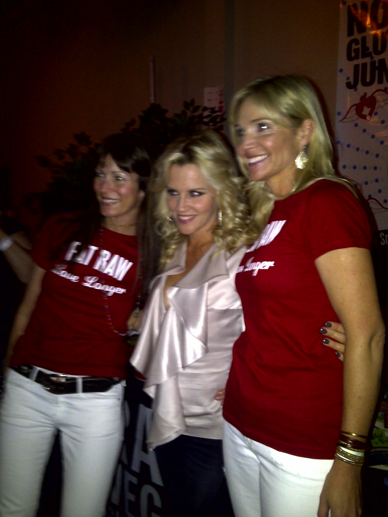 Susan, Gerry, and Jenny McCarthy at Dallas Rocks Autism