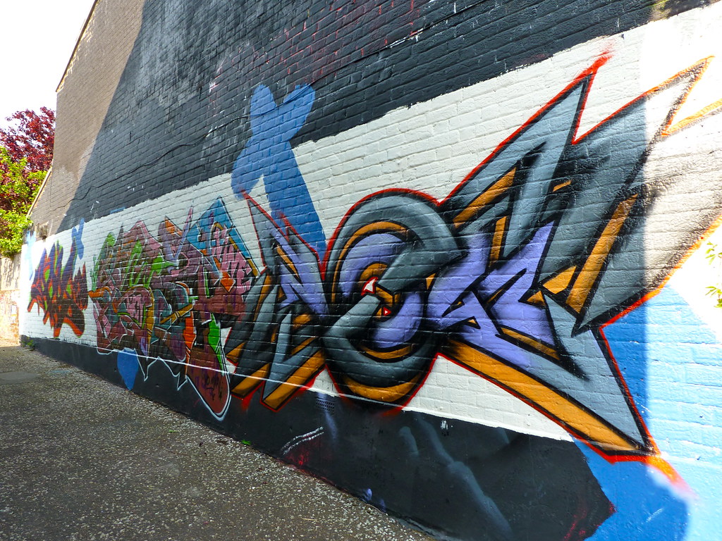 Graffiti off Bakers Road, Norwich The homeowners have give… Flickr