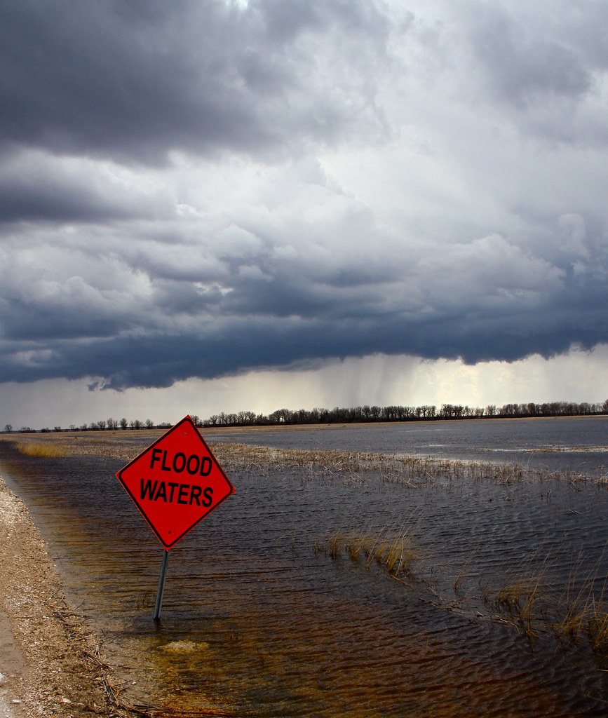 Shoal Lake Flood Waters Near Inwood Manitoba. There used t… Flickr