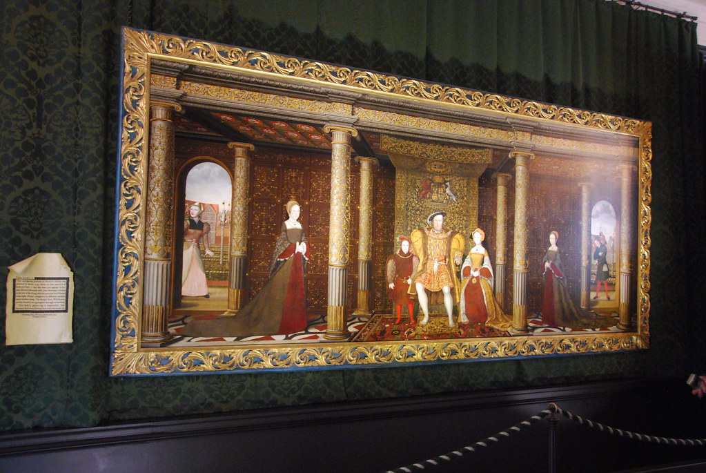 Hampton Court Palace Haunted Gallery Painting of Henry V… Flickr