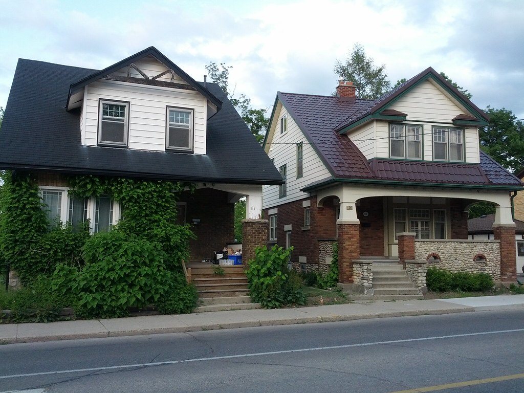 Cute houses on Albert Street (Waterloo ON) Raul PachecoVega Flickr