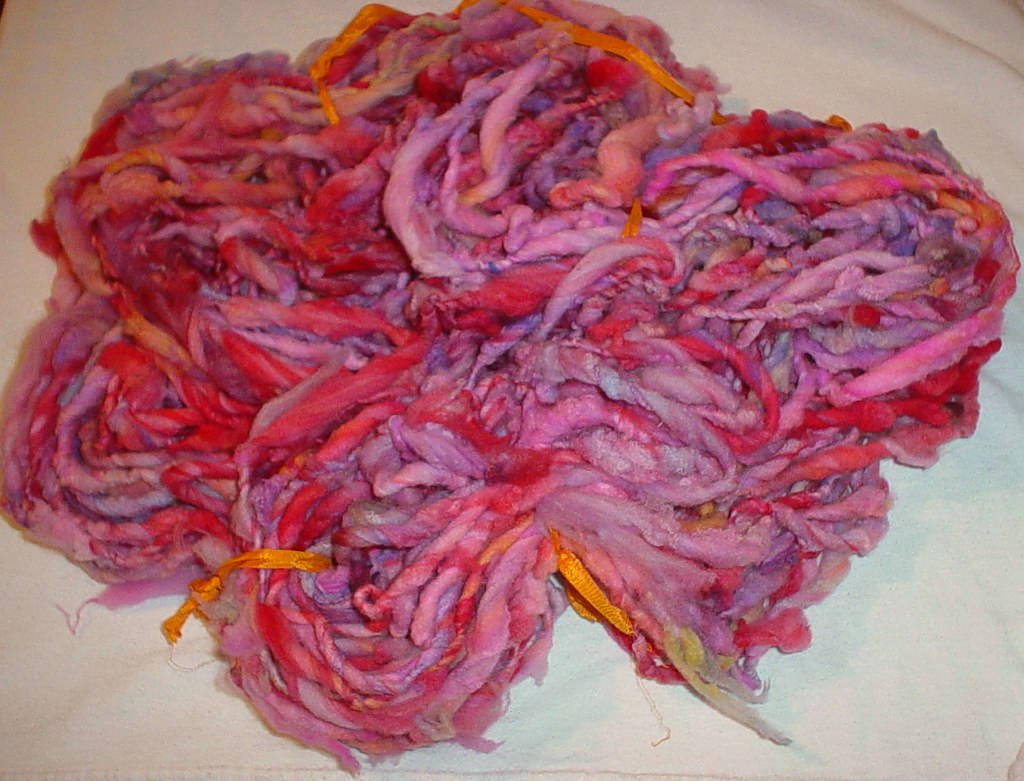 Begonia Handspun Art Yarn 72 Yards 1 kgmcats Flickr