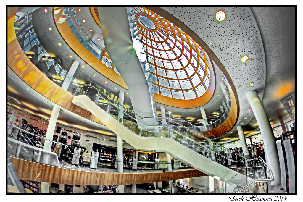 PICTON LIBRARY2 The stairways in Picton Library. One of s… Flickr