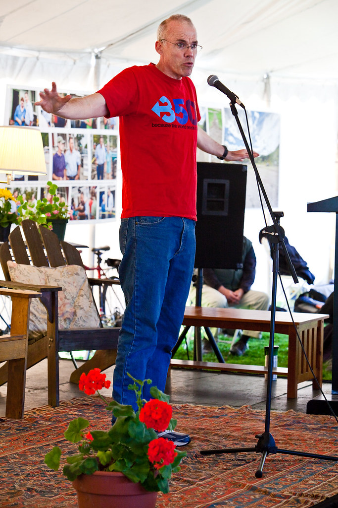 Bill McKibben Connecting the Dots Waitsfield, VT Flickr