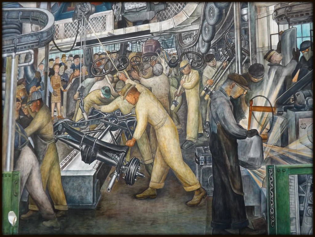 Detroit Institute of Arts "Detroit Industry" Murals, Sout… Flickr