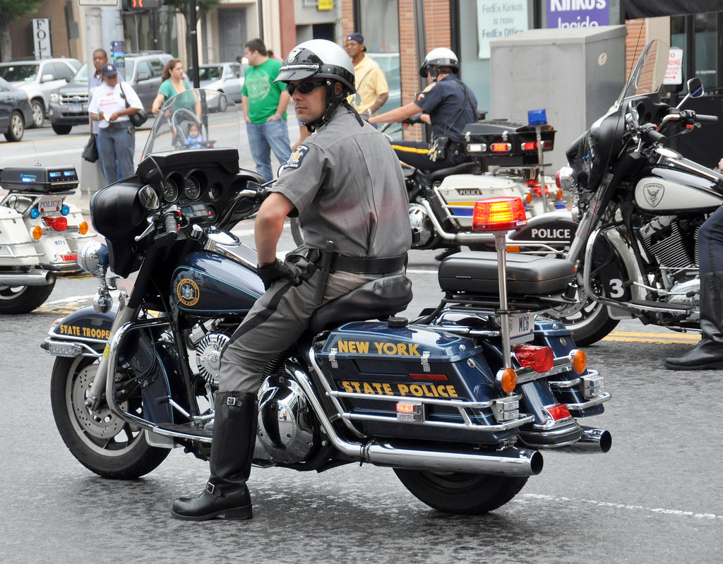 Picture Of New York State Trooper On Motorcycle In Annual … Flickr