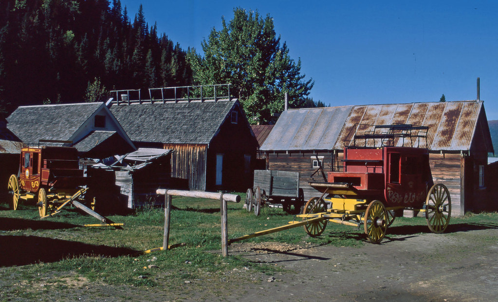 Barkerville BC Wagon shop Ed Warner Flickr
