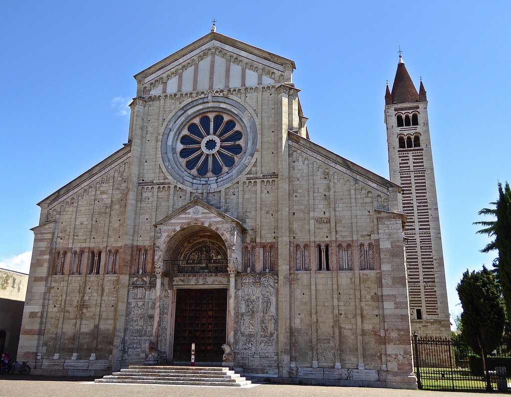 Verona, The Basilica of San Zeno Basilica of San Zeno, Ver… Flickr