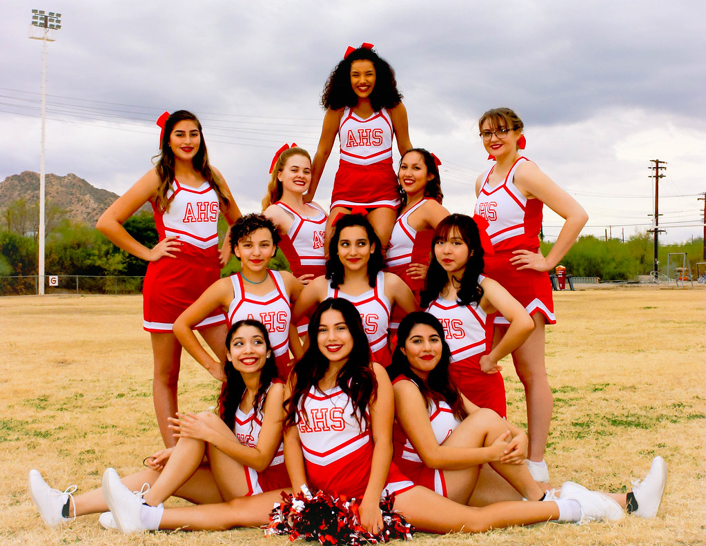 A.H.S. Cheer Football 2016 AJO HIGH SCHOOL CHEERLEADERS FO… Flickr