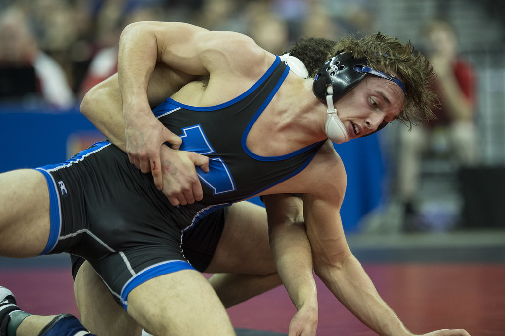 2017 Nebraska State Wrestling Championships Trey Grube, Ke… Flickr